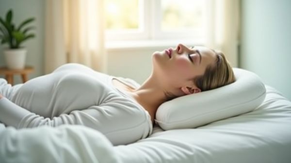 L'oreiller optimisant l'orientation de votre nuque naturellement